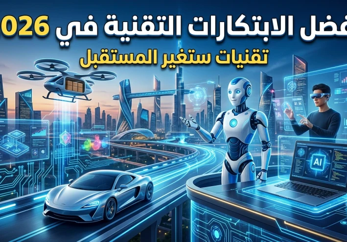 أفضل الابتكارات التقنية في 2026: تقنيات تُغيّر العالم وتعيد تشكيل المستقبل