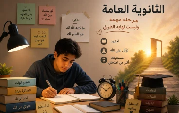 الثانوية العامة.. محطة مهمة وليست نهاية الطريق