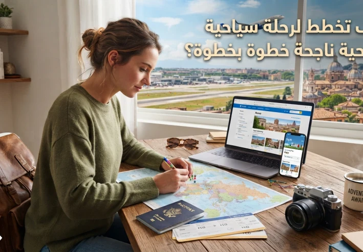 كيف تخطط لرحلة سياحية ناجحة خطوة بخطوة؟ دليل شامل للمبتدئين