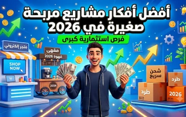 أفضل أفكار مشاريع صغيرة مربحة في 2026 برأس مال بسيط تحقق دخلاً مستمراً