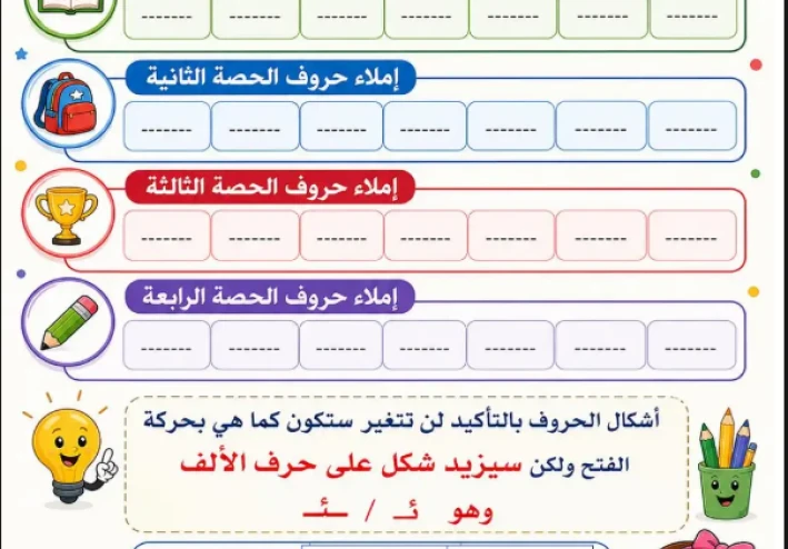تحميل خطة تحسين القراءة للصفوف الأولى وأطفال الحضانة الجزء الثاني PDF | أفضل مذكرة لتأسيس الأطفال