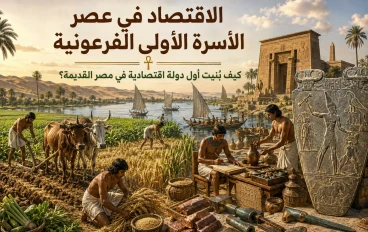 الاقتصاد في عصر الأسرة الأولى الفرعونية: كيف بُنيت أول دولة اقتصادية في مصر القديمة؟