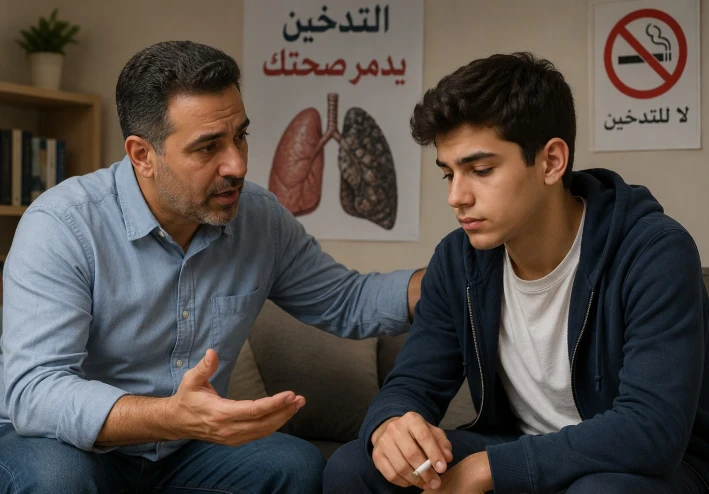 ابني المراهق والتدخين: كيف أحميه بالحوار والوعي؟