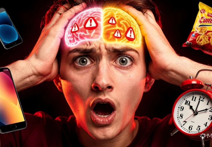 5 عادات يومية تدمر دماغك بصمت… والعادة الثالثة يفعلها الملايين كل يوم