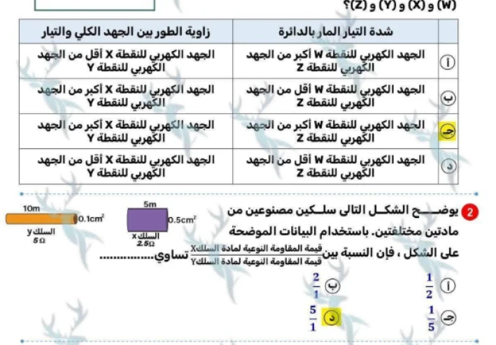 تحميل نماذج الوزارة الاسترشادية في الفيزياء بالإجابات للصف الثالث الثانوي 2026 PDF كاملة – النماذج الرسمية