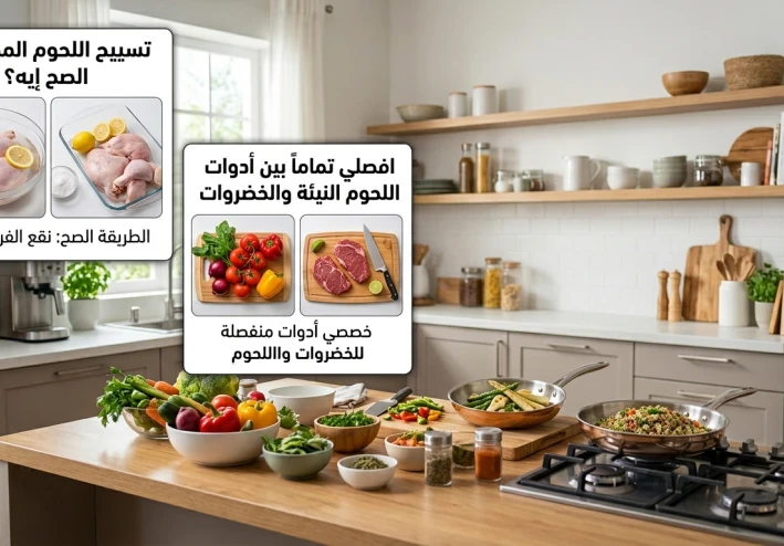 أخطاء كارثية في المطبخ تسبب التسمم الغذائي.. احذريها!