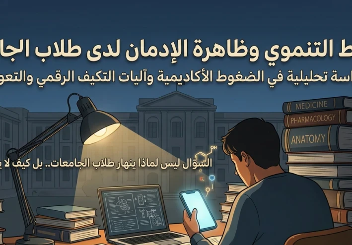 الإحباط التنموي وظاهرة الإدمان لدى طلاب الجامعات.
