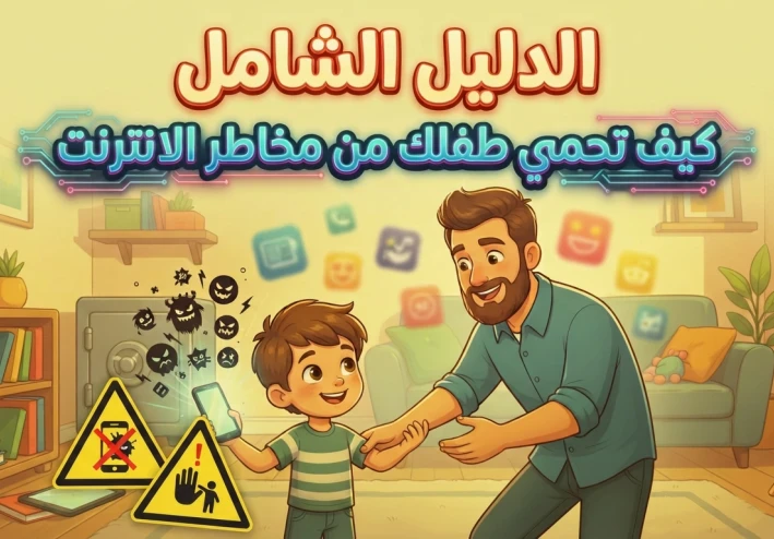 دليل الآباء الشامل: كيف تحمي طفلك في عالم الإنترنت الرقمي؟