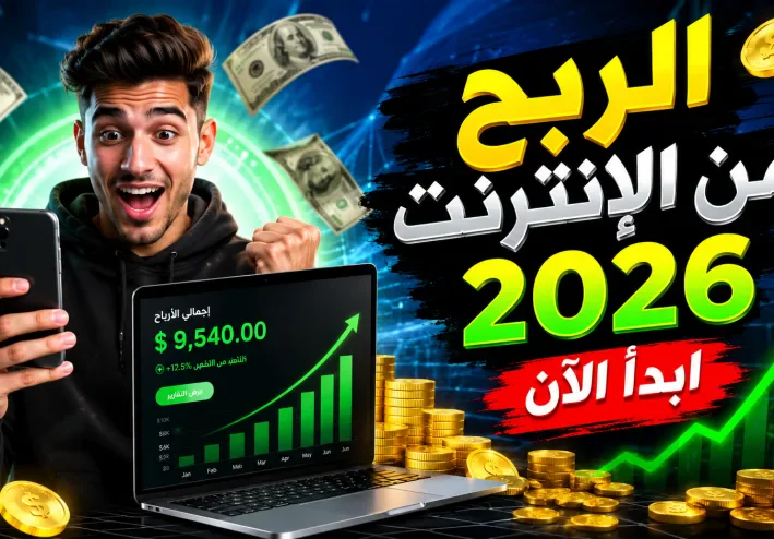 الربح من الإنترنت في 2026: أفضل الطرق المتاحة للعمل من المنزل للمبتدئين