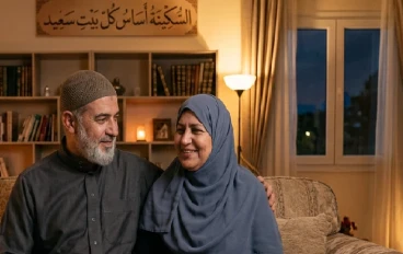 السكينة في الحياة الزوجية.........سر نجاح الأسرة واستقرارها 