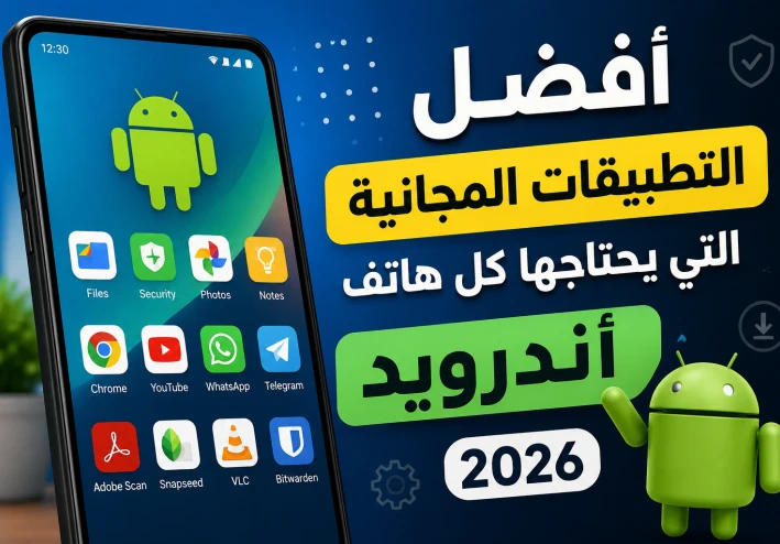 أفضل 10 تطبيقات مجانية يحتاجها كل هاتف أندرويد في 2026