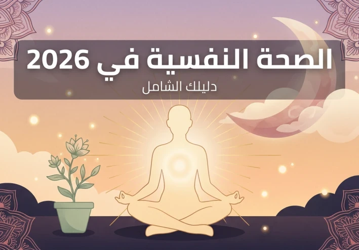 الصحة النفسية في 2026: دليلك لفهم القلق والاكتئاب واضطرابات النوم والعلاقات السامة
