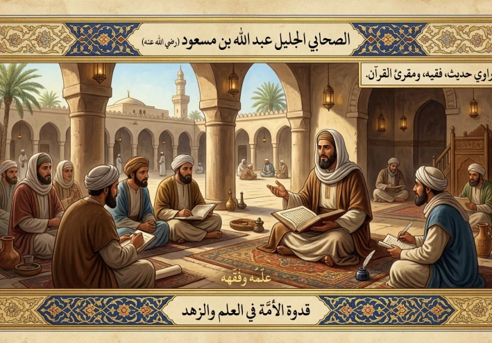 سيرة الصحابي الجليل عبد الله بن مسعود رضي الله عنه