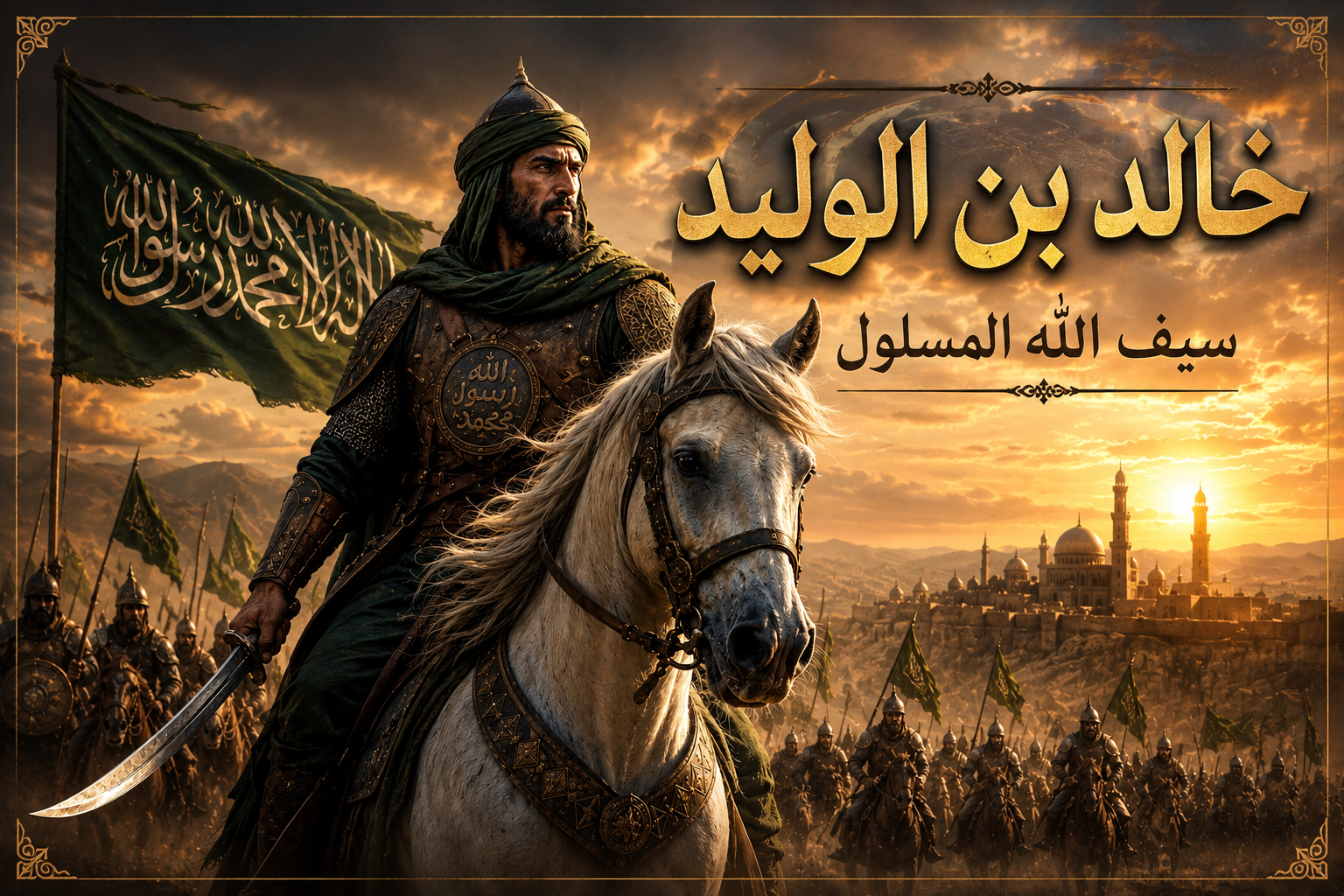 article image for خالد بن الوليد.. سيف الله المسلول الذي لم يُهزم 