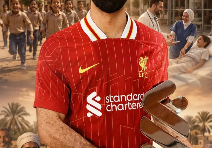 محمد صلاح.. نجم يكتب التاريخ بالذهب ويسطر المجد بالإنسانية