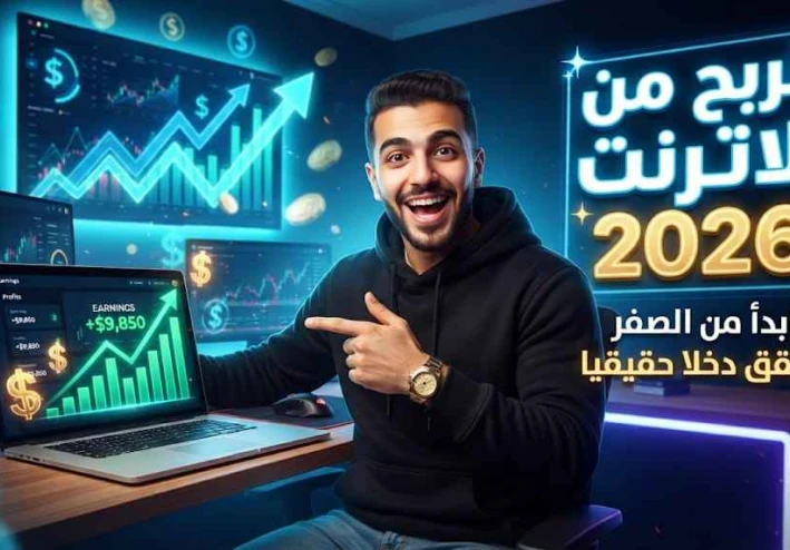 الربح من الإنترنت في 2026: كيف تبني مصدر دخل حقيقي بدلًا من مطاردة الوعود الوهمية