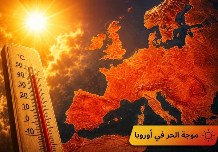 🌡️ لماذا تسببت موجة الحر في أوروبا في وفيات وذوبان الطرق؟ ولماذا لا يحدث الأمر نفسه في دول الخليج؟ ☀️