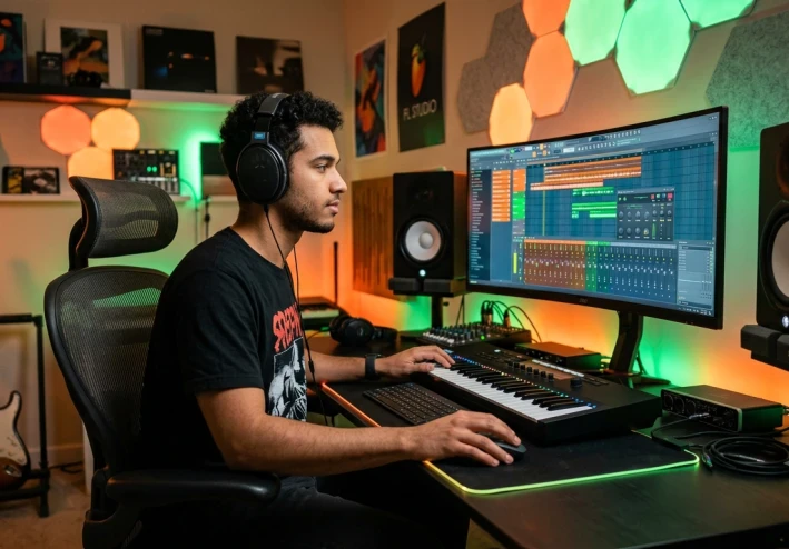 تعلم FL Studio للمبتدئين: شرح واجهة البرنامج بالكامل خطوة بخطوة