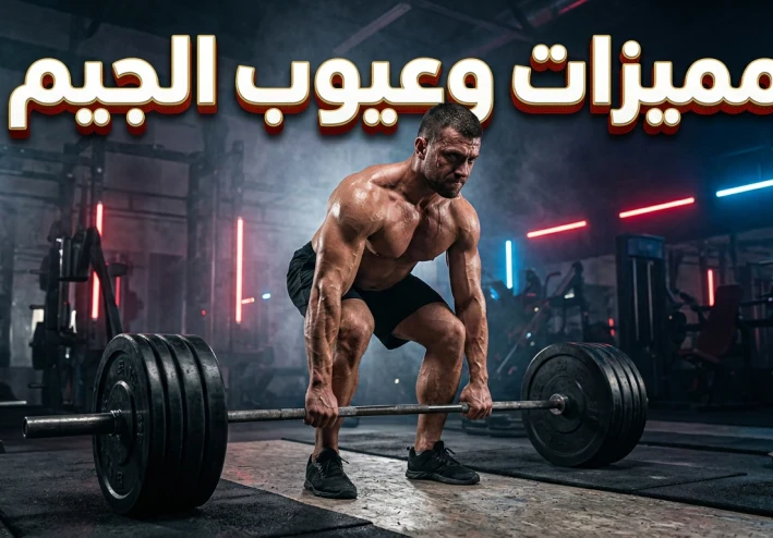 الجيم: سلاح ذو حدين: المميزات والعيوب اللي محدش بيقولك عليها