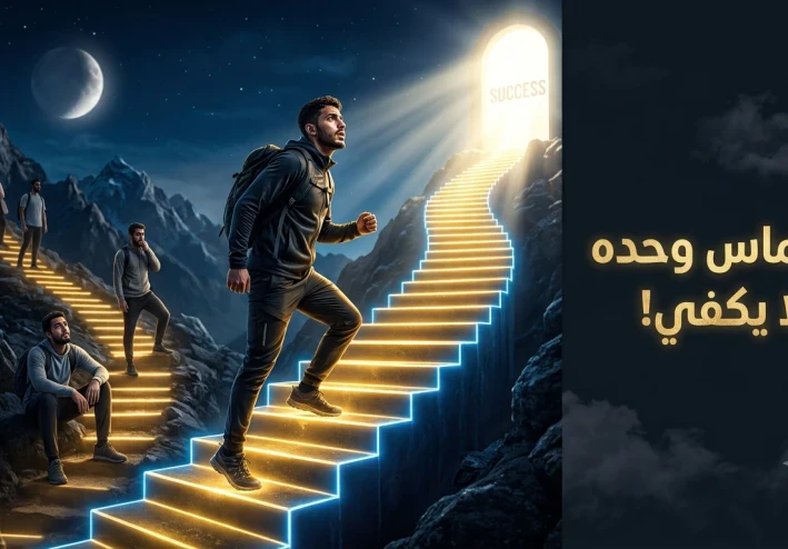 لماذا يفشل معظم الناس في تحقيق أهدافهم رغم الحماس؟