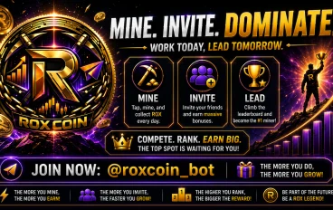 ROX Coin Mini App: ابدأ تعدين العملات الرقمية مجانًا داخل تيليجرام