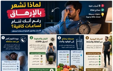 ماذا تشعر بالإرهاق رغم أنك تنام لساعات كافية؟