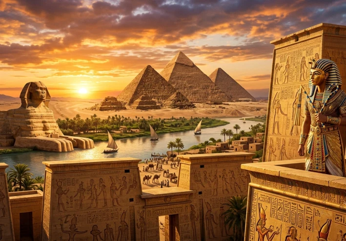 حضارة مصر القديمة: إرث الإنسانية الذي تحدّى الزمن