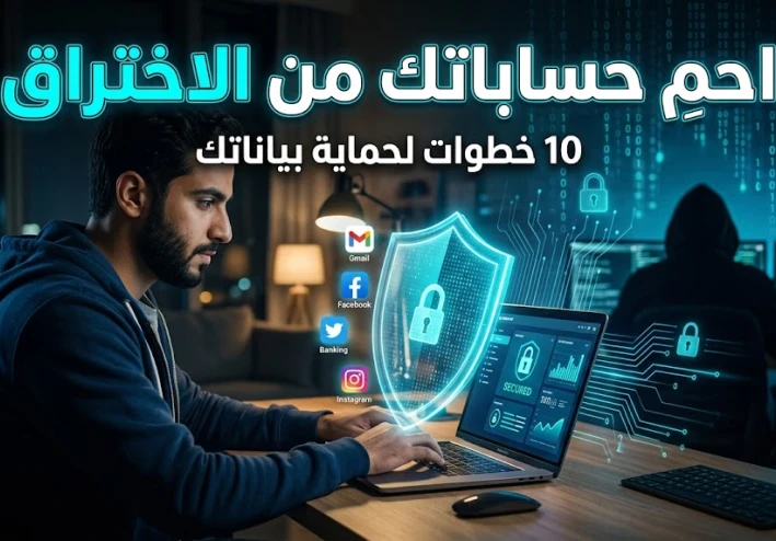 كيف تحمي حساباتك الإلكترونية من الاختراق؟ 10 خطوات أساسية لحماية بياناتك