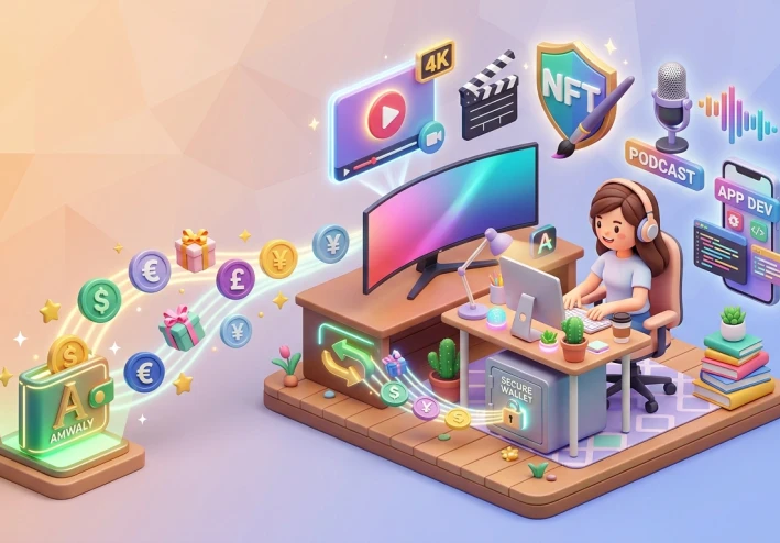 من صناعة المحتوى إلى الاقتصاد الرقمي: كيف تقودك منصة أموالي لتأسيس مشروعك الحر؟