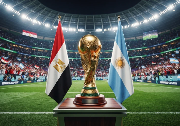 كأس العالم 2026.. مصر في مواجهة تاريخية أمام الأرجنتين بدور الـ16.. هل يصنع الفراعنة المعجزة؟