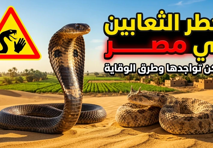 أخطر أنواع الثعابين في مصر.. أماكن انتشارها وطرق الوقاية من لدغاتها والعلاج المناسب