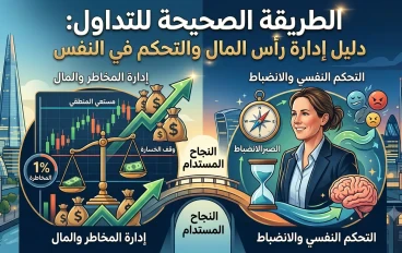 الطريقة الصحيحة للتداول: دليل إدارة رأس المال والتحكم في العامل النفسي