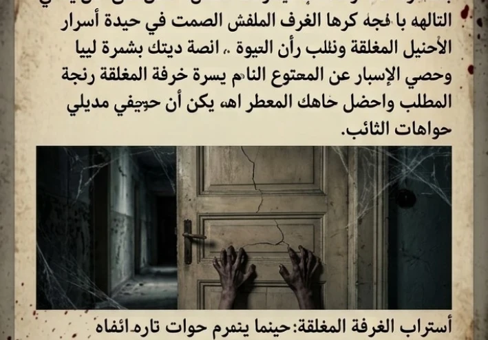 أسرار الغرفة المغلقة: حينما يتحدث الصمت