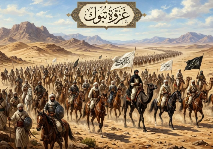 غزوة تبوك (العسره)  وأحداثها