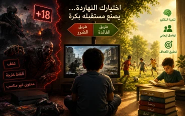 🎮 تأثير ألعاب +18 على الأطفال 👶
