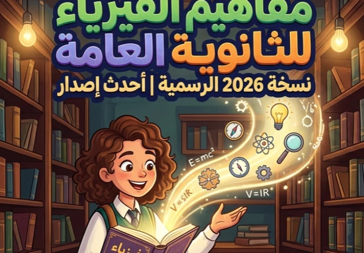 📚 تحميل كتيب مفاهيم الفيزياء للصف الثالث الثانوي 2026 PDF النسخة الرسمية الكاملة | أحدث إصدار مع شرح طريقة الاستخدام