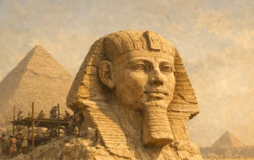 أبو الهول: الوجه الذي نحته المصريون من صخرة واحدة ليحرس الأبدية