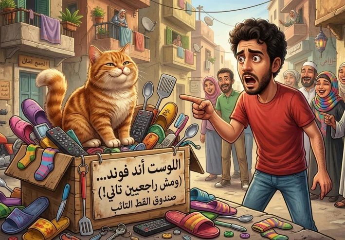 😂 يوم قررت القطة ترفع قضية على صاحبي!🐱
