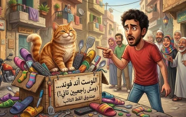 😂 يوم قررت القطة ترفع قضية على صاحبي!🐱 