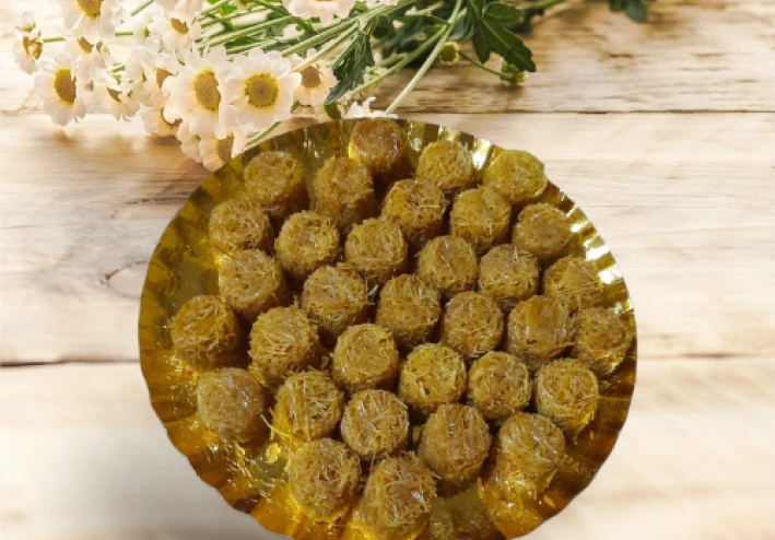 طريقة عمل حلى عش الغراب