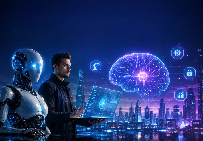 الذكاء الاصطناعي في 2026: هل سيأخذ وظائف البشر أم سيخلق فرصًا لا تُعوض؟
