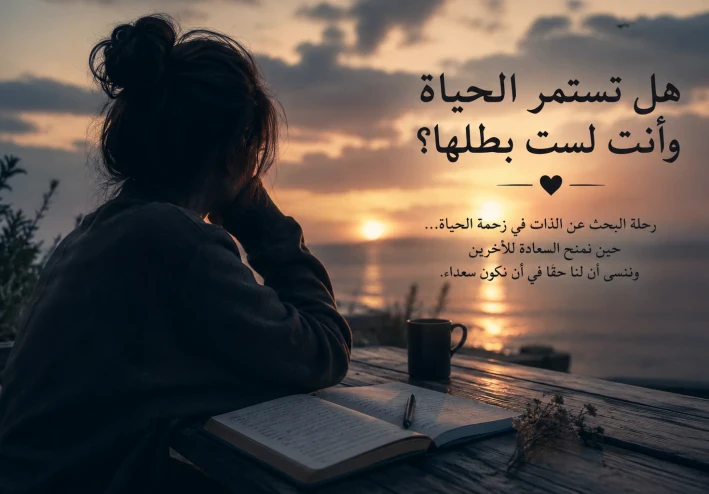 هل تستمر الحياة وانت لست بطلها ؟