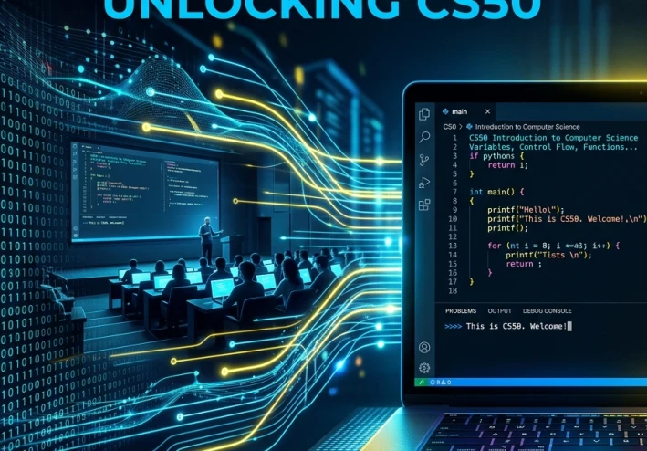 بوابتك إلى عالم البرمجة : كيف غيّرت دورة CS50 مفهوم التعليم الرقمي