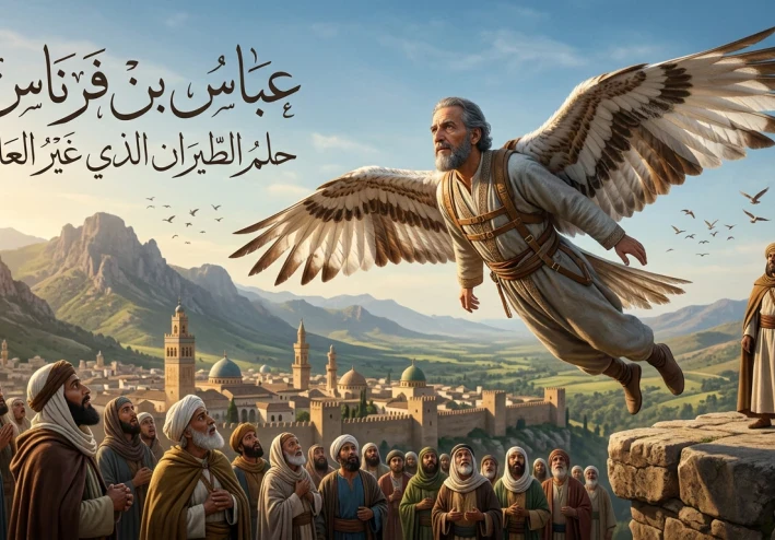 "عباس بن فرناس: المجنون الذي جعل البشر يطيرون"