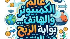 الانترنت والهاتف والكمبيوتر