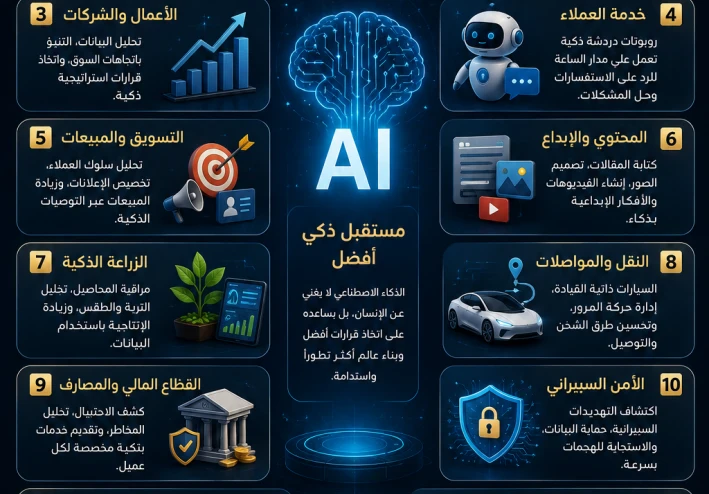 الذكاء الاصطناعي: ما هو؟ وكيف يغيّر حياتنا؟ وأهم استخداماته في 2026