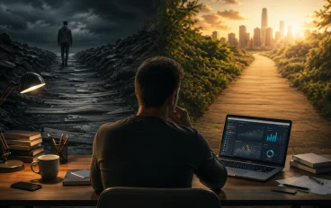 لماذا لا يربح معظم الناس من الإنترنت؟ 7 أخطاء نفسية تمنعك من تحقيق أول دخل أونلاين