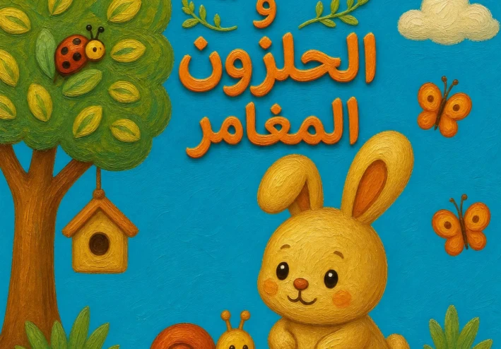 "الأرنب الصغير والحلزون المغامر: رحلة في عالم الجمال والتأمل"