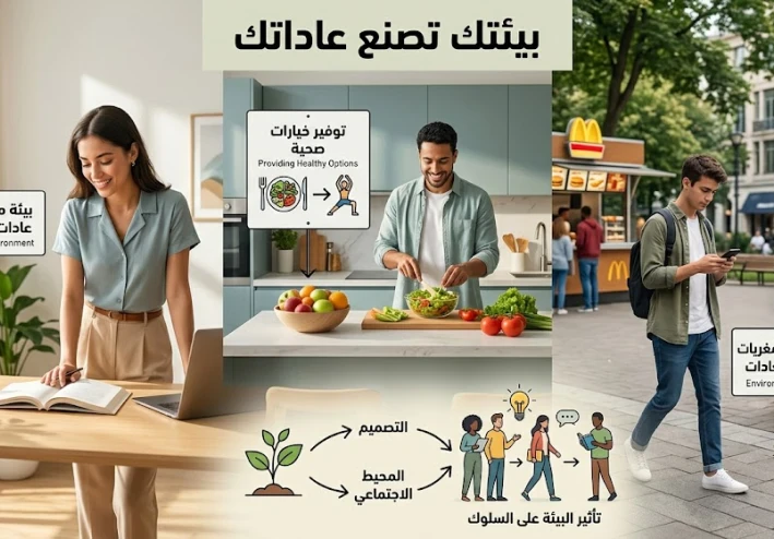 بيئتك تصنع عاداتك