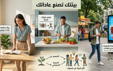 بيئتك تصنع عاداتك 